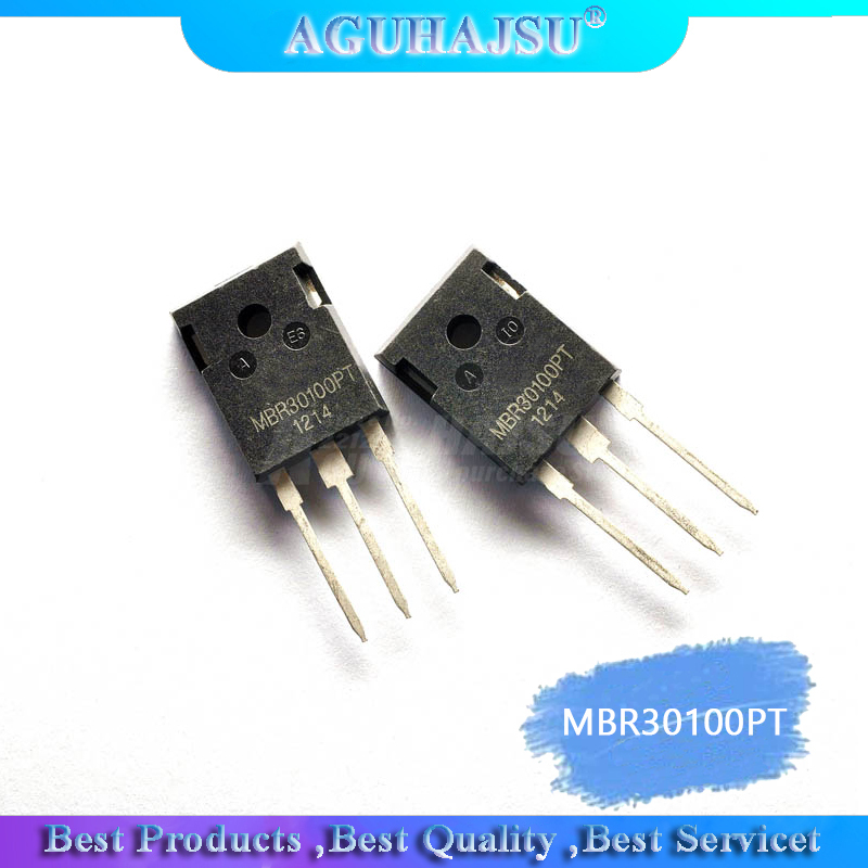5PCS MBR30100PT TO-247 MBR30100 TO-3P 30A 100V Schottky diod