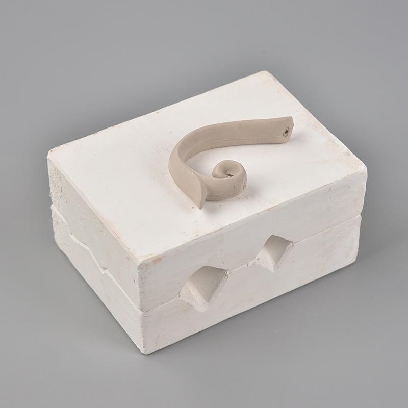 天育陶艺把手石膏注浆模具茶壶茶杯水杯把手模具陶瓷泥浆注浆