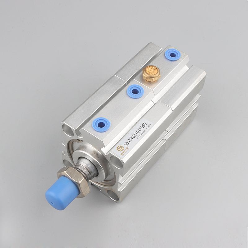 亚德客型多位置倍力气缸SDAT40X10X20X30X40X50X60X70X80X10X20SB
