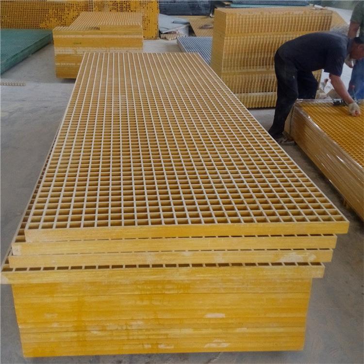 玻璃钢格栅树篦子38玻璃钢格栅 洗车地沟盖板污水厂排水沟盖