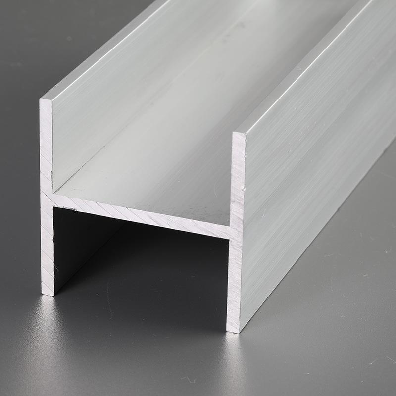 工字铝60*60*60*4铝合金工字铝内径52mm氧化H型铝合金导轨型材