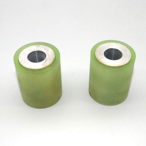 直供聚氨酯包胶滚筒 聚氨酯包胶滚轮传动轮轴承包胶轮橡胶制品