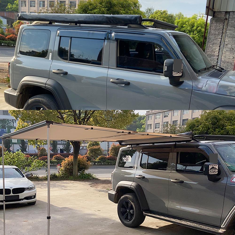 车边天幕侧帐帐篷汽车载侧帐篷遮阳蓬凉棚户外防雨露营车边帐