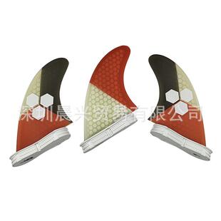 冲浪板配件玻纤尾舵 Double Taps2尾鳍 surfboard fin鱼鳍三件套
