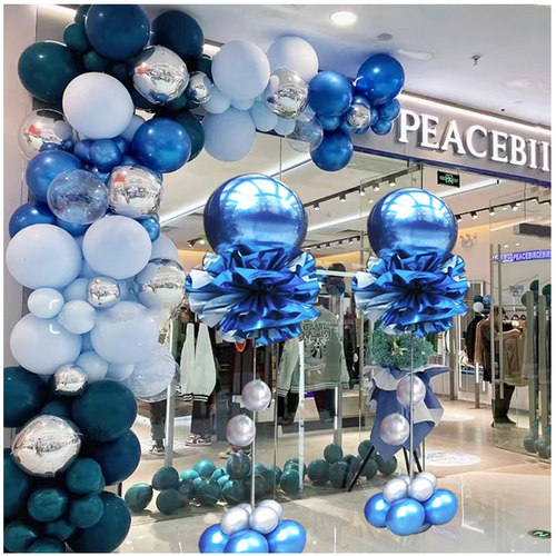 中秋国庆节商场做活动装饰气球