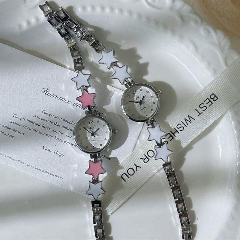 ins风星星手链手表女初高中学生2026新款简约气质精致小节日礼品
