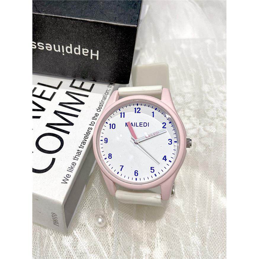 ins风多巴胺手表女学生初高中2026新款高颜值祇看时间考节日礼品