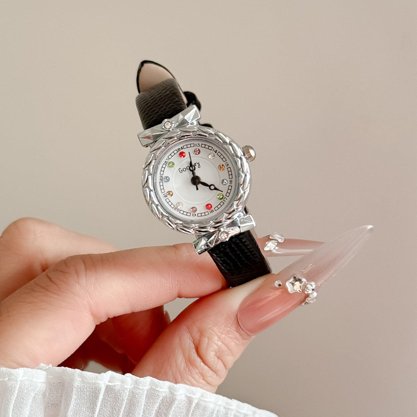 七彩石手表女款学生初高中小巧精致高颜值2026新款只看时节日礼品