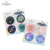beckmann贝克曼小学生书包DIY魔术贴儿童小孩原创意可爱趣味图章