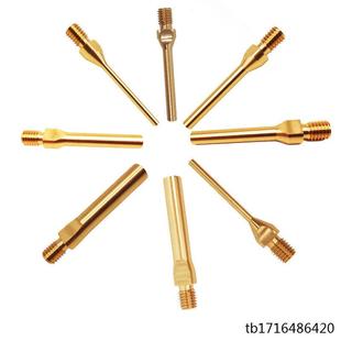 津上20加长背轴出水顶针弹出头M5M6M8牙气咀斯达顶料销黄铜顶料杆