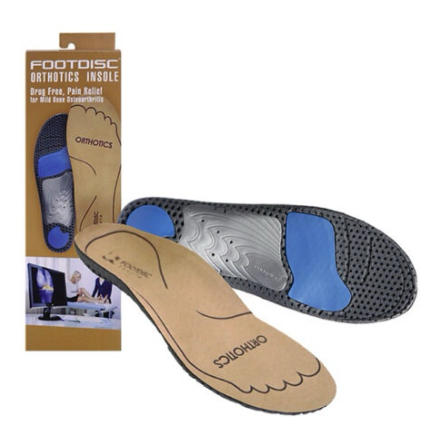 富足康FOOTDISC ORTHOTICS INSOLE 退化性關節炎關注人士專用鞋墊,服饰配件/皮带/帽子/围巾,鞋垫,淘宝优惠券,粉丝福利购,淘宝优惠卷