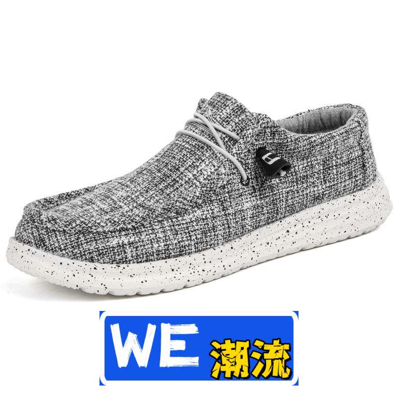 和诚鞋业女鞋帆布福鞋男休闲鞋子套脚帆布鞋可改款透气减震