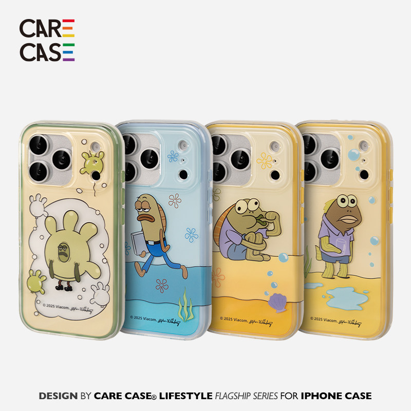 CARECASE海绵宝宝联名手机壳图片