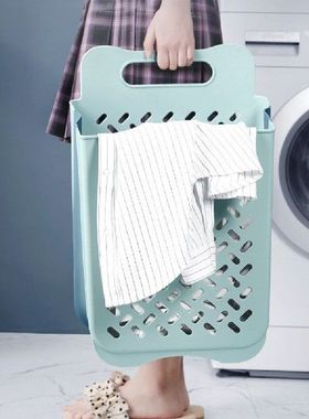 Silicone Laundry Basket Extensible Clothing Storage Boxes