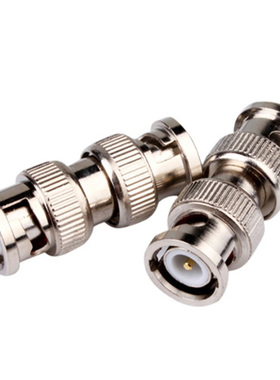 10Pcs CCTV BNC Male to BNC Male Connector Adapter for Securi