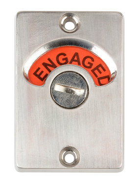 Public Toilet  Indicator Bolt Lock Vacant/Engaged Bathroom T