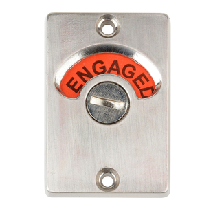 Public Toilet  Indicator Bolt Lock Vacant/Engaged Bathroom T