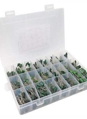 660PCS/lot 24Value Capacitor kit 100V 2A221J to 2A474J Polye
