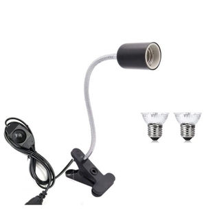 Promotion! Reptile Heat Lamp Turtle Lights With Clip,2 110V
