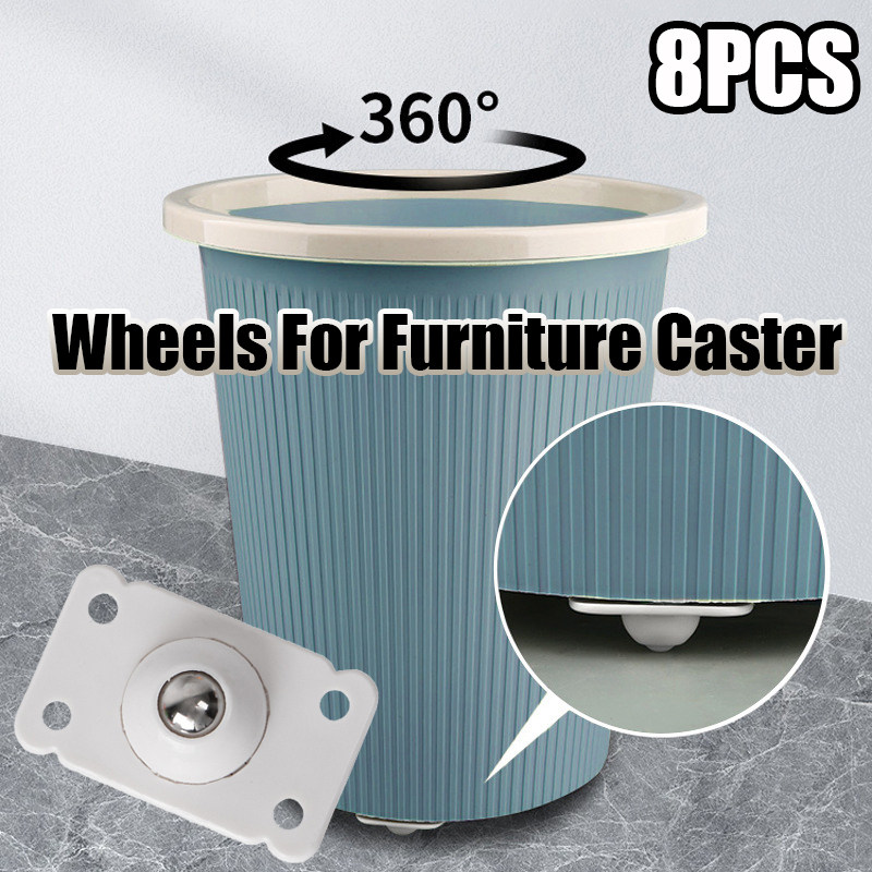 universal wheel pulley base ball type adhesive castor