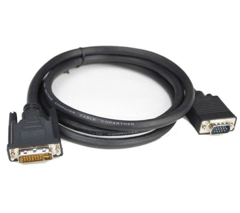 3M DVI male to VGA male cable, DVI 24 +5 to VGA cable DVI to
