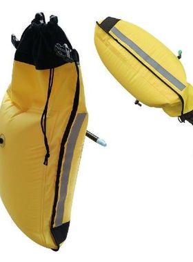 Canoe Kayak Inflatable Boat Paddle Float Safety Bag With