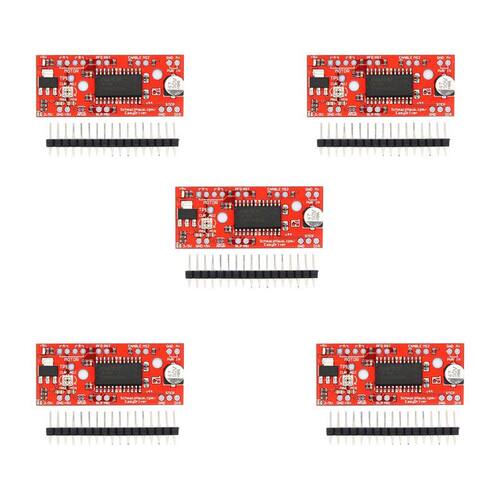 5Pcs A3967 Easy Driver Motor Driver V4.4+Pin Header For