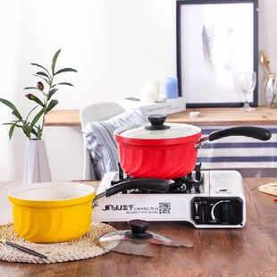 Ceramic Milk Pot Soup Pot Cooking Noodles Hot Milk