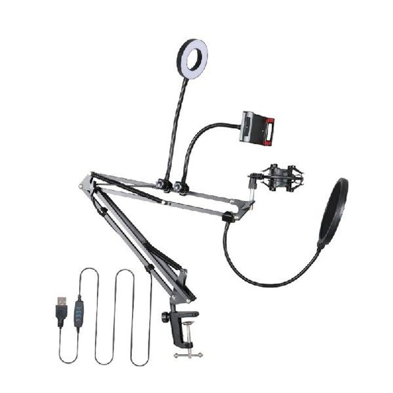 Professional Microphone Stand, Mic Arm Desk Adjustable