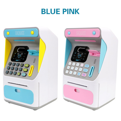 New ATM Machine Cash Box Auto Scroll Paper Banknote Gift