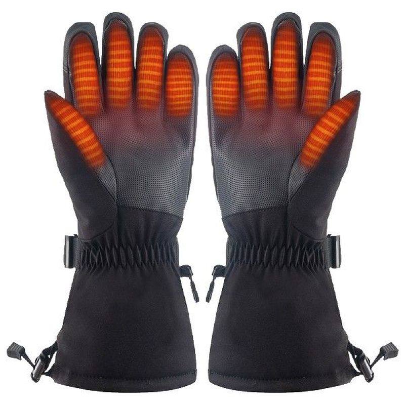 4v heated gloves heating mittens rechargeable battery