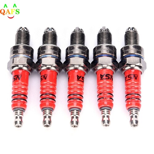 1pc Spark Plug High Performance 3-Electrode For GY6 Scooter