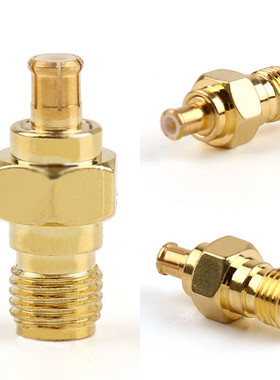 SMA Female Jack To MCX Male Plug RF Coax Adapter Gold Platin
