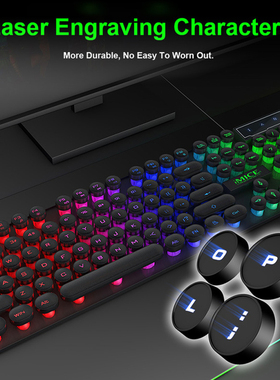 Imice Ak-800 Usb Wired Mechanical Punk Mechanical Keyboard 1