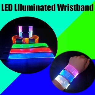 LED Battery Light-emitting Bracelet Running Armband Party