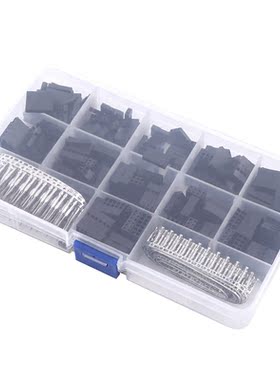 620Pcs Jumper Wire Cable Pin Header Connector Housing Kit Ma