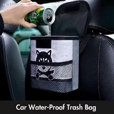 vanzlife Car Interior Hanging Storage Box Trash Bags