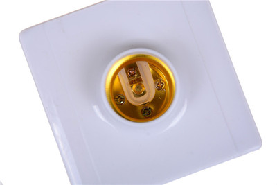 E27 Square Base Bulb Socket Lampholder PC Holder Fitting