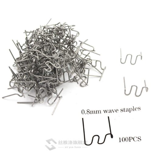 Staples for Hot Stapler Plastic Repair Wave Staples Bumper B