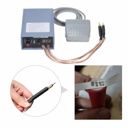 Battery Spot Welder 5000W High Power Handheld Spot Welding M