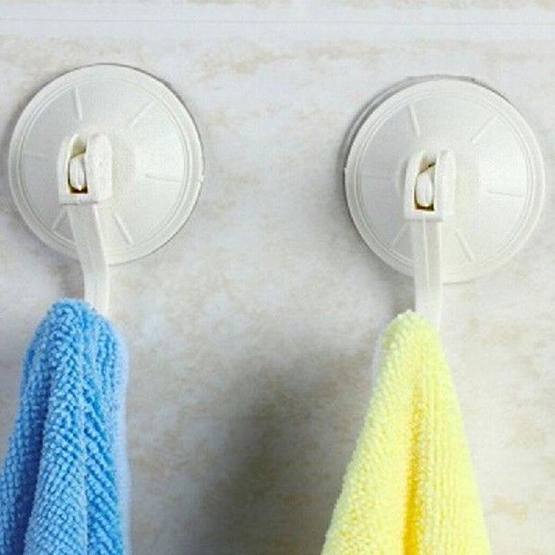 1 (white) 7.6cm Large Suction Cup Hook, Vacuum Hook, Cup
