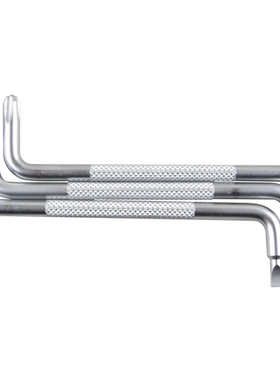 3pcs Bending Screwdriver Set with Magnetic Z/S Type Alloy St