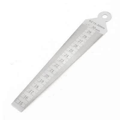 15mm-30mm Taper Gauge Feeler Gap Hole Measuring Tool