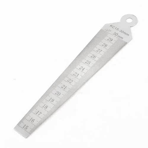 15mm-30mm Taper Gauge Feeler Gap Hole Measuring Tool
