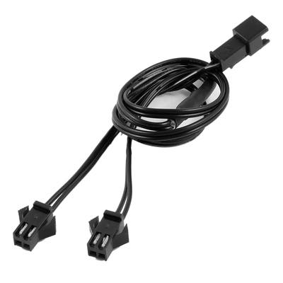 Female to Male 2 Pin Connector EL Wire Inverter 2 Way Splitt