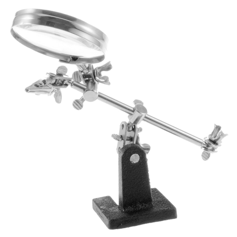 Easycarrying Helping Hand Tool with 5X Magnifying Glass 360