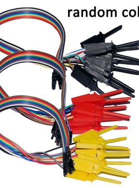 10pcs Efficiency Test Hook Clip Logic Analyzer Cable Gripper
