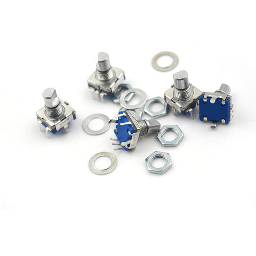 5Pcs 12mm Rotary Encoder Push Button Switch Keyswitch Electr