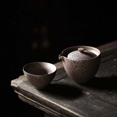 vintage japanese teapot ceramic kettle gaiwan tea cups