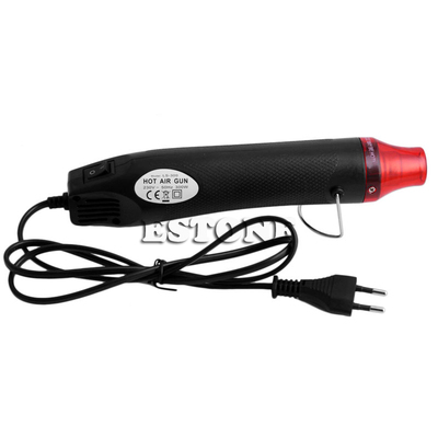 Black 220V 300W Heat Gun Shrink Air Temperature Power Nozzle